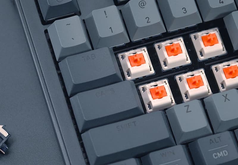 CHERRY Gold Crosspoint contacts for 50+ million keystroke durability